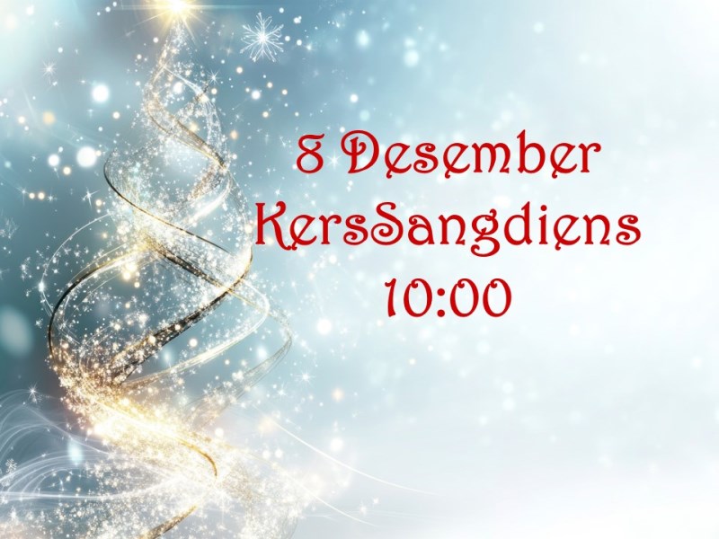 KersSANGdiens 8 Desember 2024 om 10:00